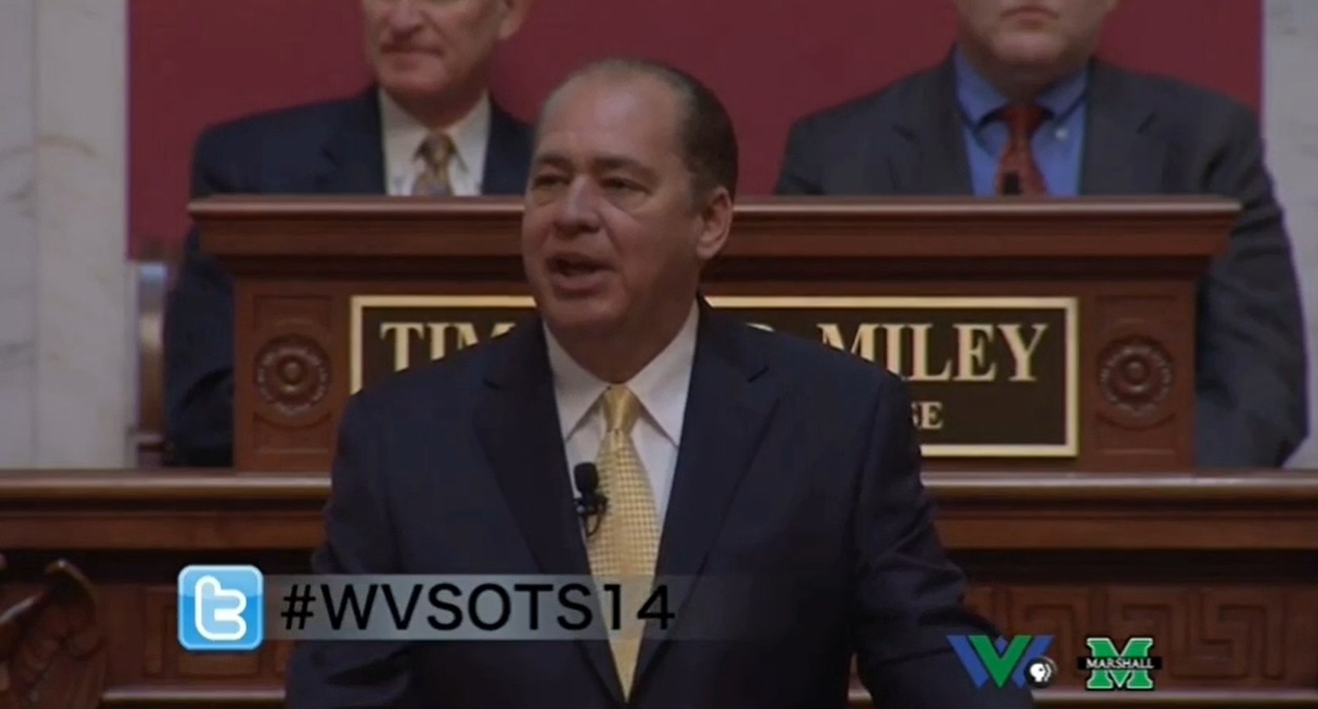 West Virginia 주지사 발표